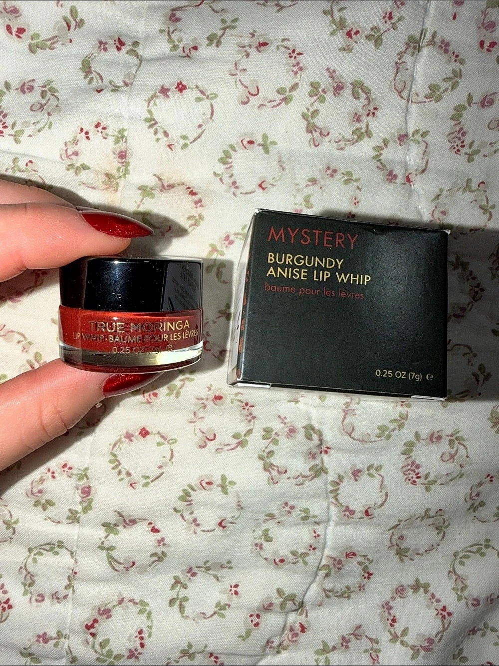 True Moringa Mystery Burgundy Anise Lip Whip Lip Whip in Burgundy NWT